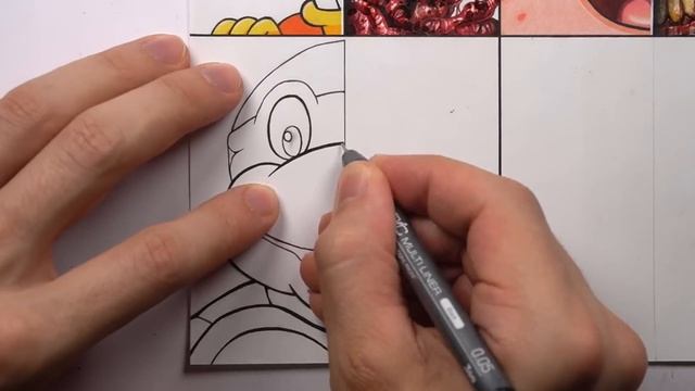HORROR Artist vs CARTOON Characters ✍️ смотреть онлайн