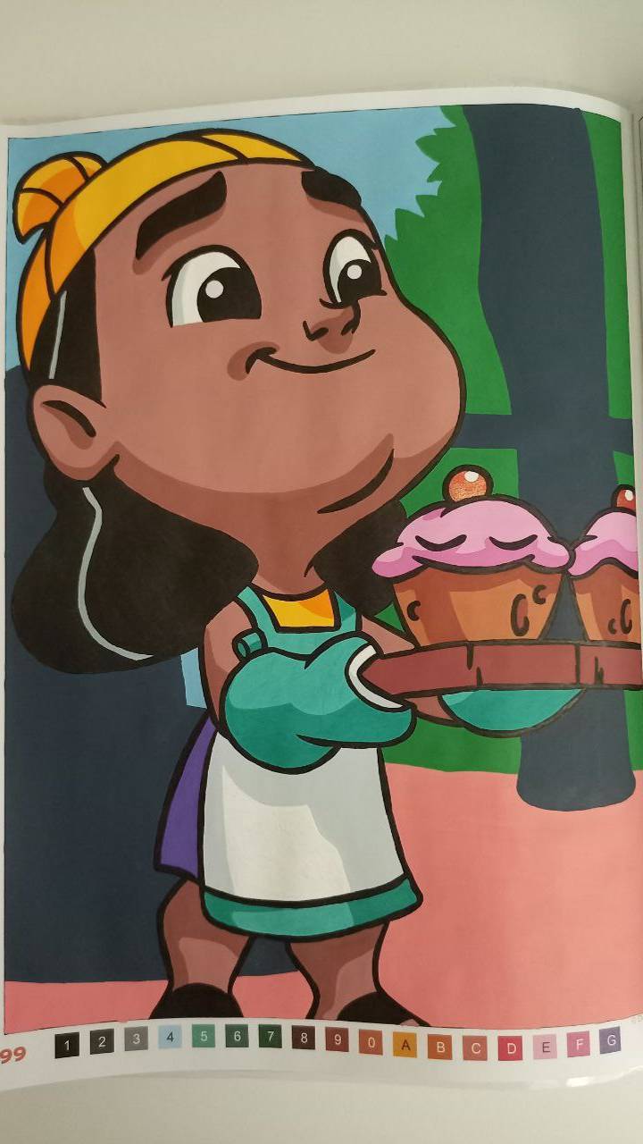 Раскрашенные странички в 4 томе, Hachette (3 часть) смотреть онлайн