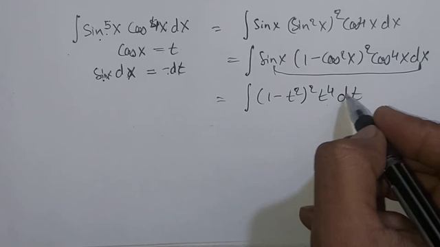 Integral of (sinx)^5×(cosx)^4 Ark Mathematics смотреть онлайн