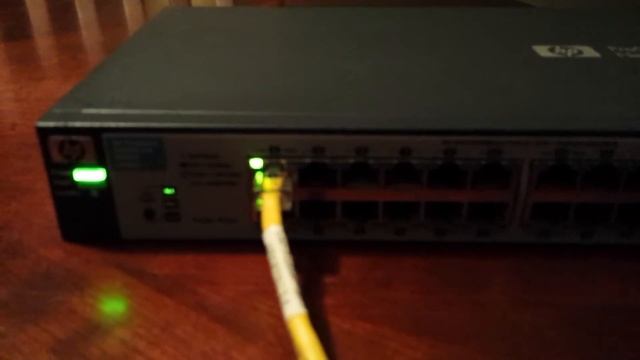 HP procurve 1810G-24 Switch j9450a смотреть онлайн