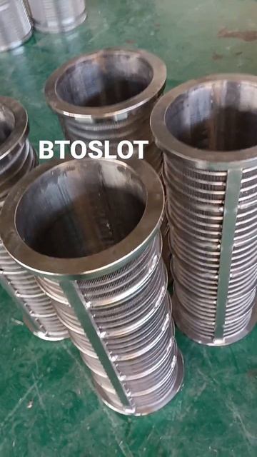 Stainless Steel Wedge Wire Screen Filter Cylinders for Animal's Manure Dewatering Separator смотреть онлайн