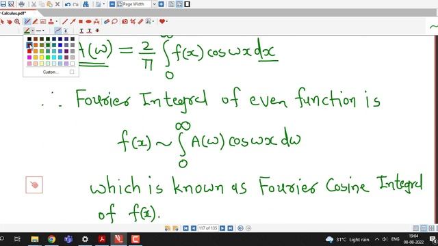 Lec4/Fourier Integral/Even and Odd Functions смотреть онлайн