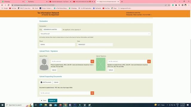 Signature wala Pan Card Kaise Banaya | How to Apply pan card online NSDL | Online Pan Card 2023 | смотреть онлайн