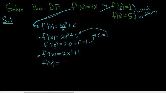 Calculus Solving a Differential Equation an Initial Value Problem смотреть онлайн