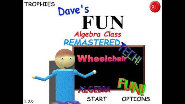 Dave's Fun Algebra Class: Remastered
