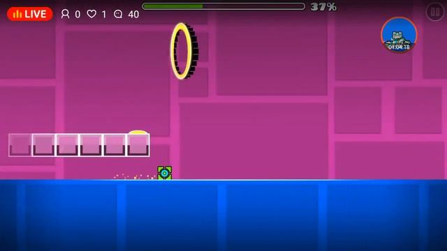 Blue hell 73% и ваши уровни . Geometry dash. смотреть онлайн