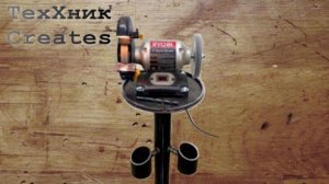 Сделай сам / Подставка для точильного станка из металлолома