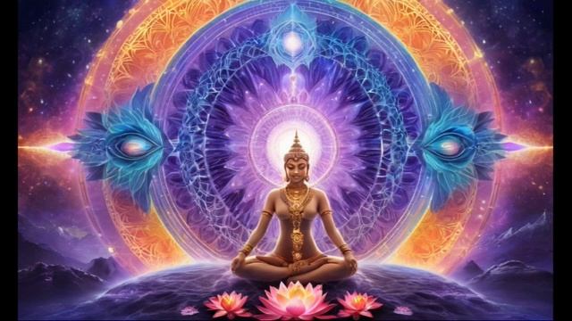 Crown Chakra Resonance: 963 Hz Healing Music смотреть онлайн