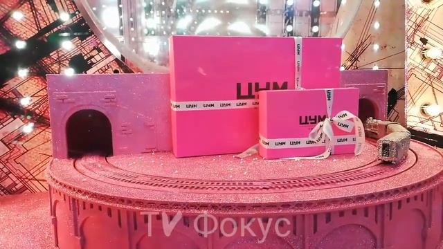 ЦУМ. Поезд мчится в витрине ЦУМа. Киев. 18.01.2020 г. смотреть онлайн