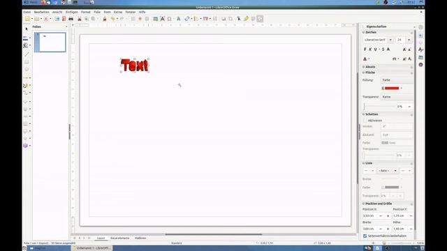 3D-Text in LibreOffice Draw смотреть онлайн
