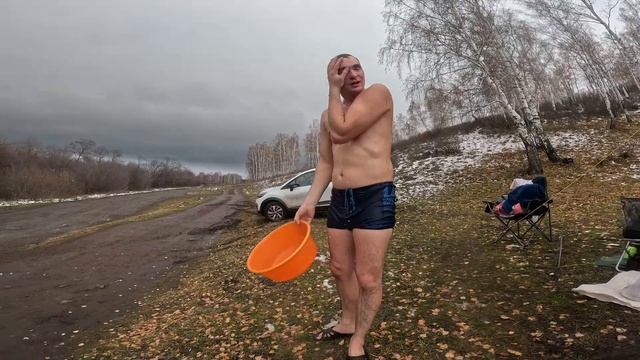 Мобиба на ручье октябрь