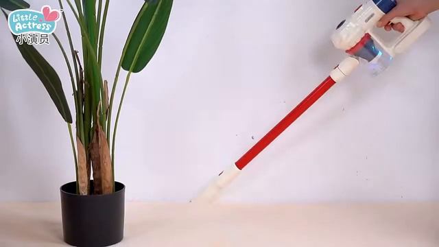 Kids Pretend Play Cleaning Toys Vacuum Cleaner Floor Mop Set Robot Toy for Kids смотреть онлайн