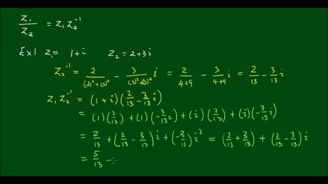 Division of Complex Numbers смотреть онлайн