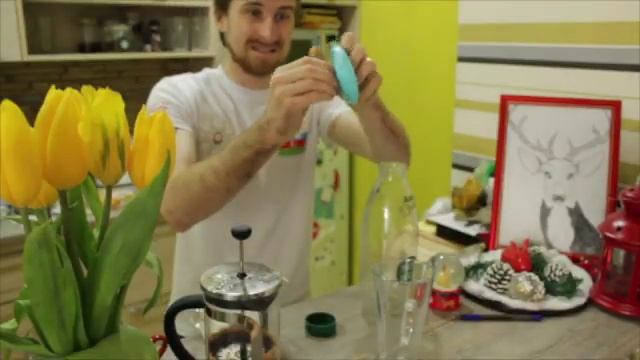 coffee latte at home by RU)) with french press смотреть онлайн