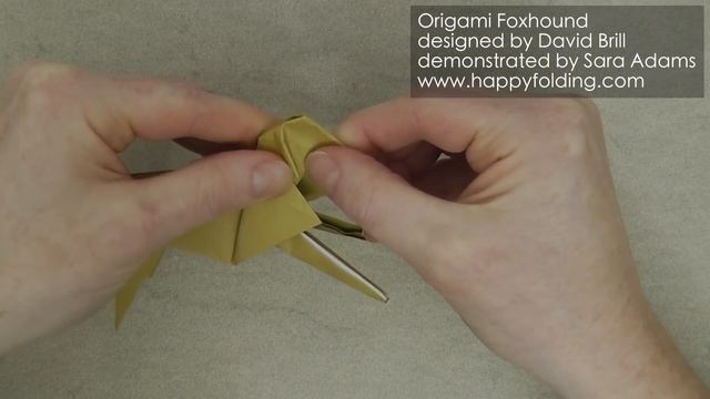 Origami Tutorial: Foxhound (David Brill) for Year of the Dog (2018) смотреть онлайн