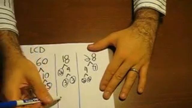 How To Find the Lowest Common Denominator (LCD) aka Lowest Common Multiple (LCM) смотреть онлайн