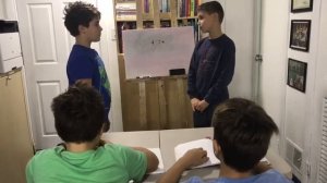 Сценка: На уроке математики