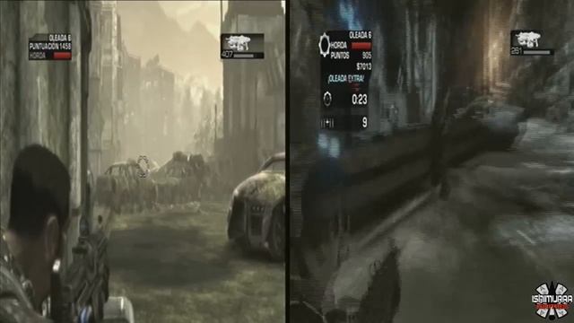 ( Video a peticion ) Horda de gears 2 vs Horda de gears 3 смотреть онлайн