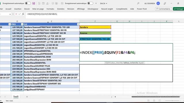 Recherche selon Plusieurs Critères (INDEX + EQUIV ou EQUIVX) Avec Excel смотреть онлайн
