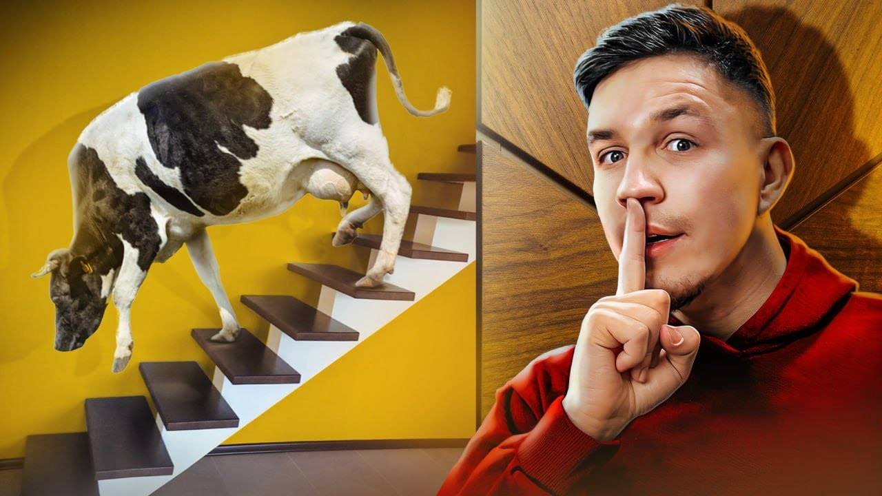 24 Часа СЛЕЖУ ЗА КОРОВОЙ - проверка ТУПЫХ ЛАЙФХАКОВ смотреть онлайн