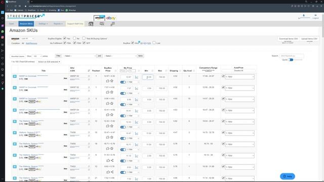 Minimum and maximum prices are required to protect your profits and win more Amazon BuyBoxes! смотреть онлайн