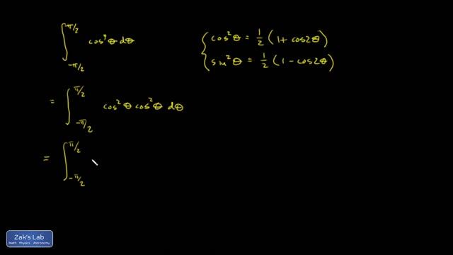 Trigonometric substitution to integrate (1-x^2)^(3/2) on [-1,1]. смотреть онлайн