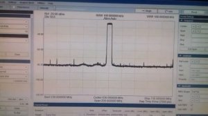 Проверка анализатора спектра SA44B