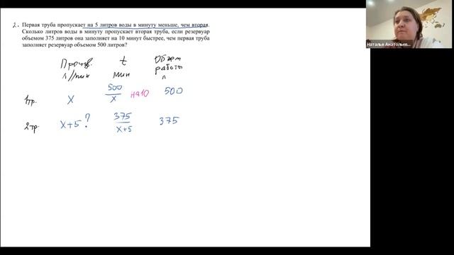 Задача на работу - трубы смотреть онлайн