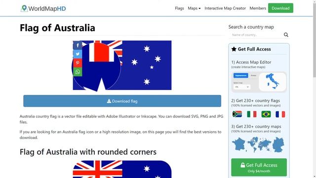 Flag of Australia - 🌍 How to Draw the Australian Flag - SVG Vector смотреть онлайн