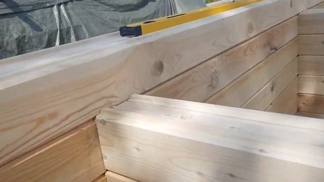 Дом из профилированного бруса естественной влажности в тёплый угол смотреть онлайн