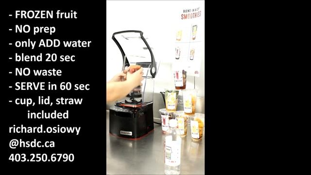 all fruit smoothie blend in cup 20 seconds, no waste, no mess, no ice machine смотреть онлайн