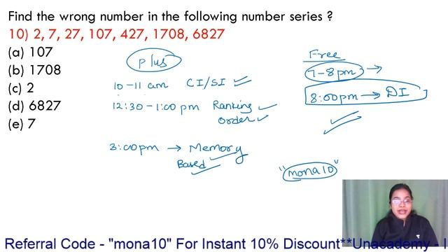 SBI PO 2020 | RBI Assistant 2020 | 10 Marks पक्के | Mona Choudhary смотреть онлайн