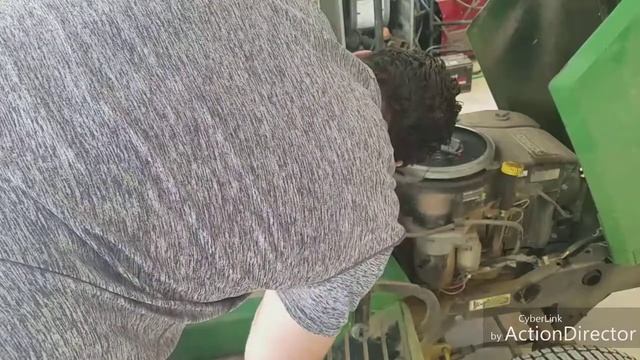 John Deere lawn mower fix смотреть онлайн