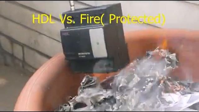 Тест оборудования HDL на огнестойкость