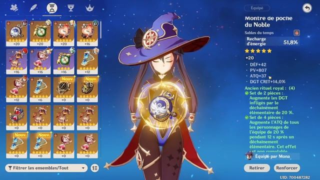 CAPSULE : GUIDE MONA MAX BUILD SUPPORT/DPS - BEST SET & ARMES - LVL 90 SHOWCASE - GENSHIN IMPACT смотреть онлайн