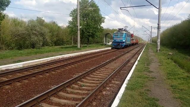мегаудача" Приветливый Вл40у-1488.2 с путейской ПРЛ перегон Кошары-Путивль участок Ворожба-Конотоп смотреть онлайн