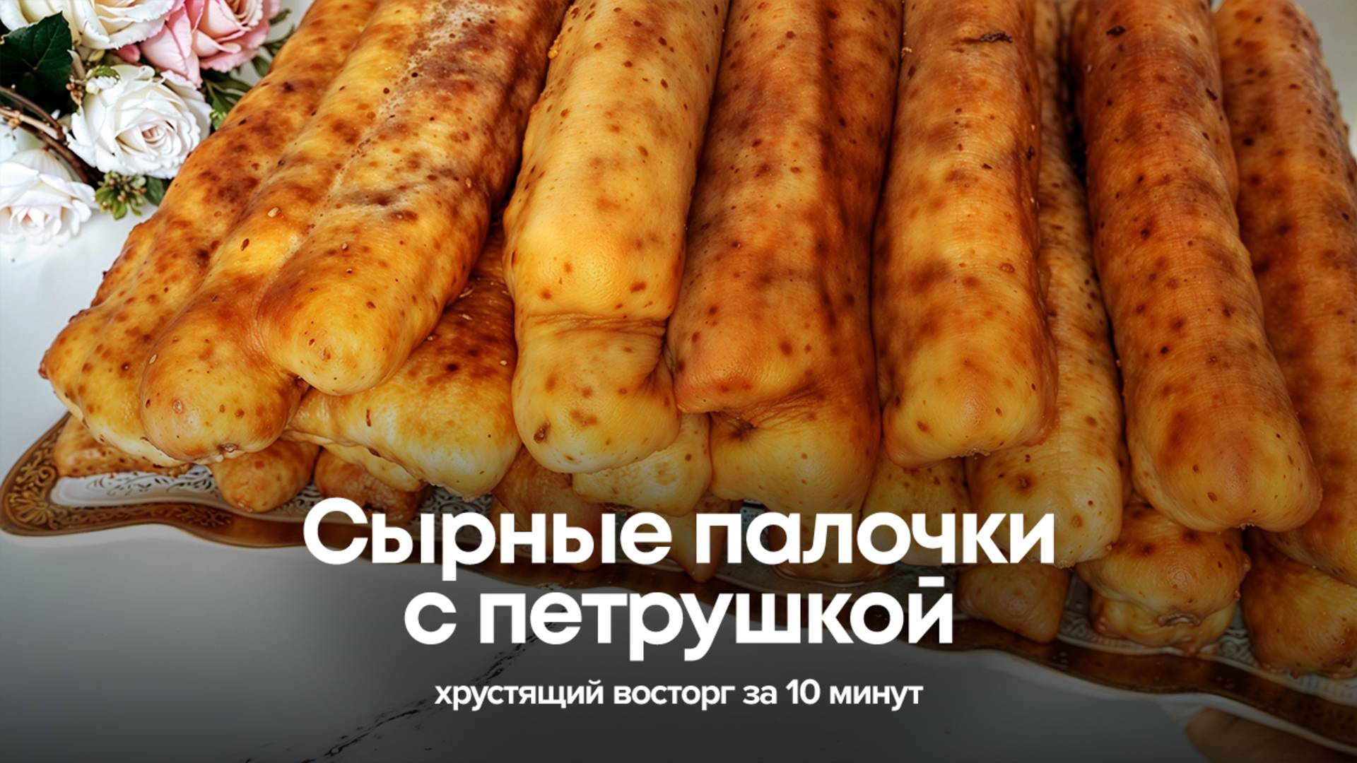 Сырные палочки с петрушкой: хрустящий восторг за 10 минут! Ты точно не устоишь! смотреть онлайн