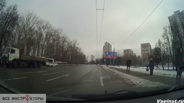 Пяловский маршрут ГАИ 2017. driving school in Russia смотреть онлайн