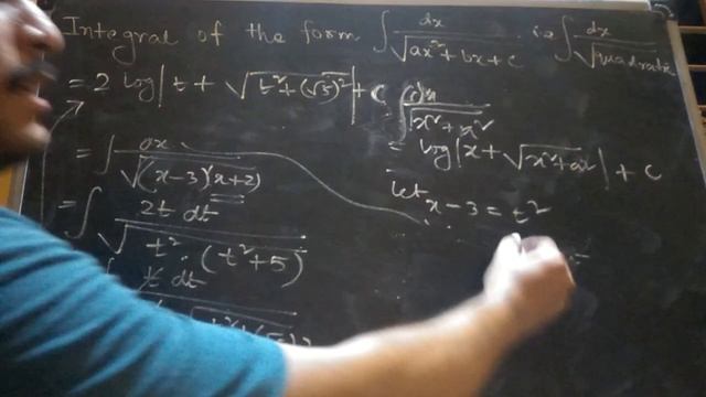 Integration of the form, 1/√[ax^2+bx+c], for class 12.. смотреть онлайн