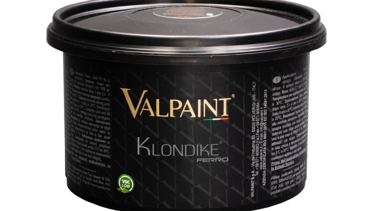 VALPAINT KLONDIKE FERRO декоративная краска. Инструкция по нанесению смотреть онлайн