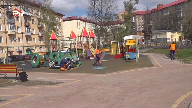 Коммунальные службы Раменского городского округа продолжают весеннюю генеральную уборку смотреть онлайн