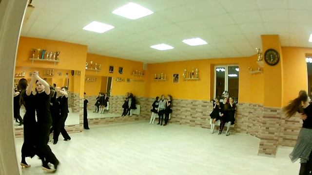 Закрепление навыков в стандарте.Старшая группа.Viennese waltz. смотреть онлайн
