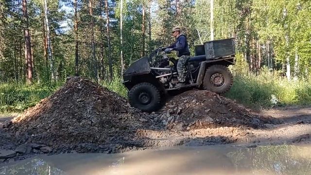 Самодельный квадрик из 2108 смотреть онлайн