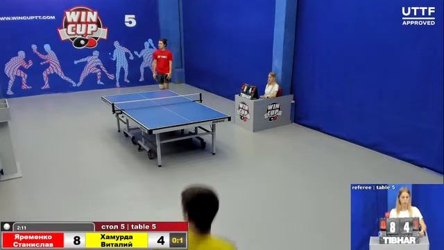 21:00 Яременко Станислав 0-3 Хамурда Виталий cтол 5 ЮГ-3 23.07.21 смотреть онлайн