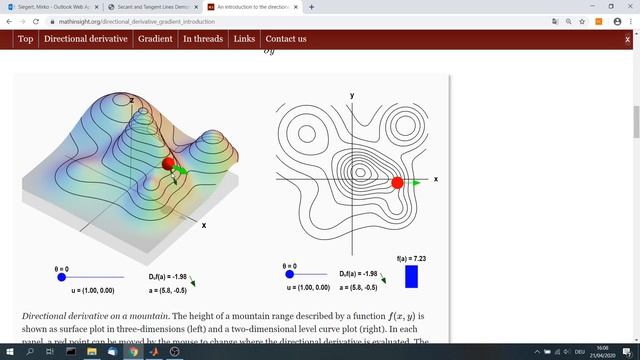 totales Differential, totale Ableitung, partielle Ableitung - eine geometrische Erklärung смотреть онлайн