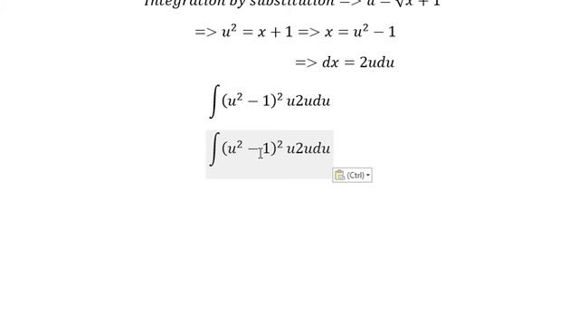 Calculus Help: Integral of ∫ x^2 √(x+1) dx - Integration by substitution смотреть онлайн