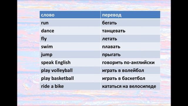 2 класс урок 58 can смотреть онлайн