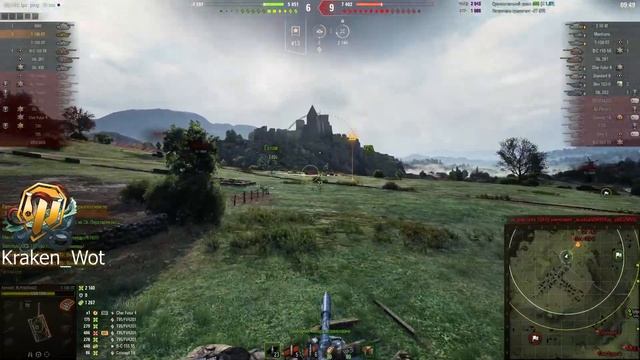 УМНЫЙ Т100 ЛТ красиво разыграл противников в World of tanks смотреть онлайн