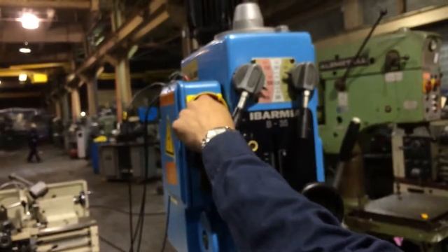 MÁY KHOAN BÀN CHÂU ÂU 29 IBARMIA GEARED HEAD DRILL PRESS смотреть онлайн