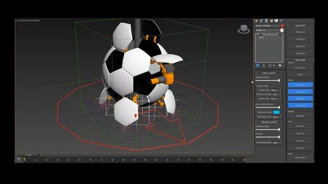 Pascal Schuerman Robot Transformer Soccer ball rig смотреть онлайн
